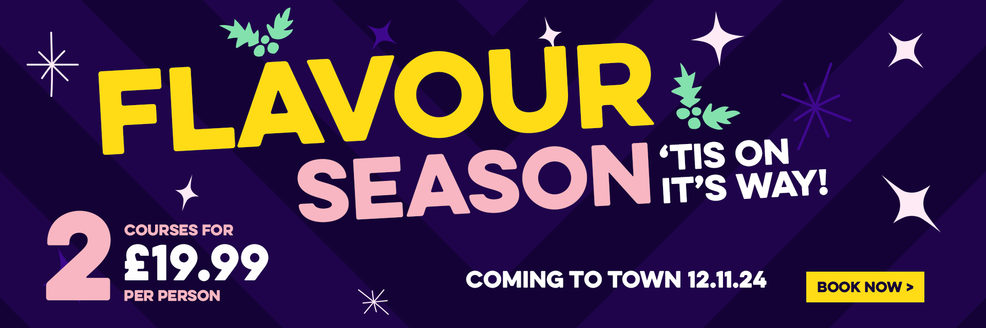 Kids Christmas Menu 2024 at The Orchard