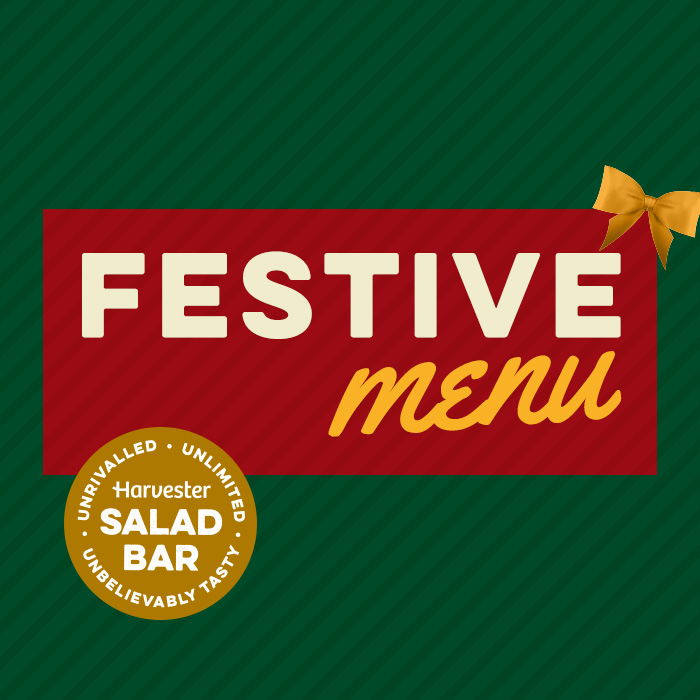 Festive menu at Harvester