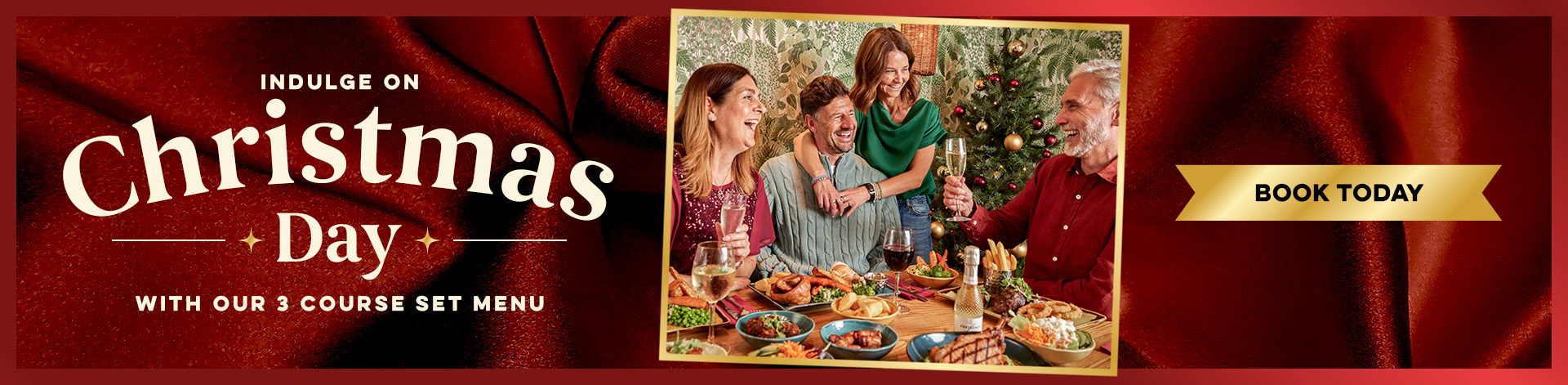 The George Inn Christmas Day Menu 2026  - Harvester 