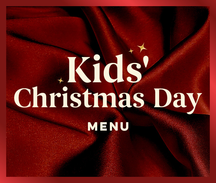 Christmas Day menu at Harvester