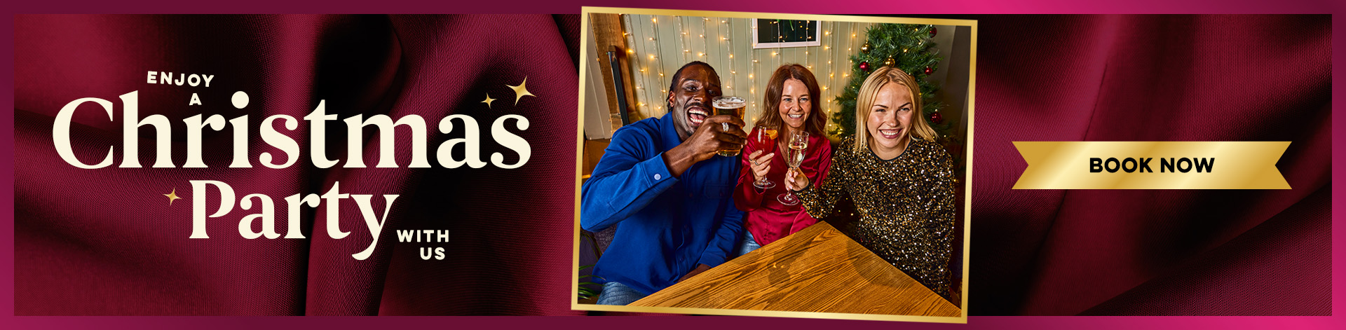 Christmas Parties at Harvester