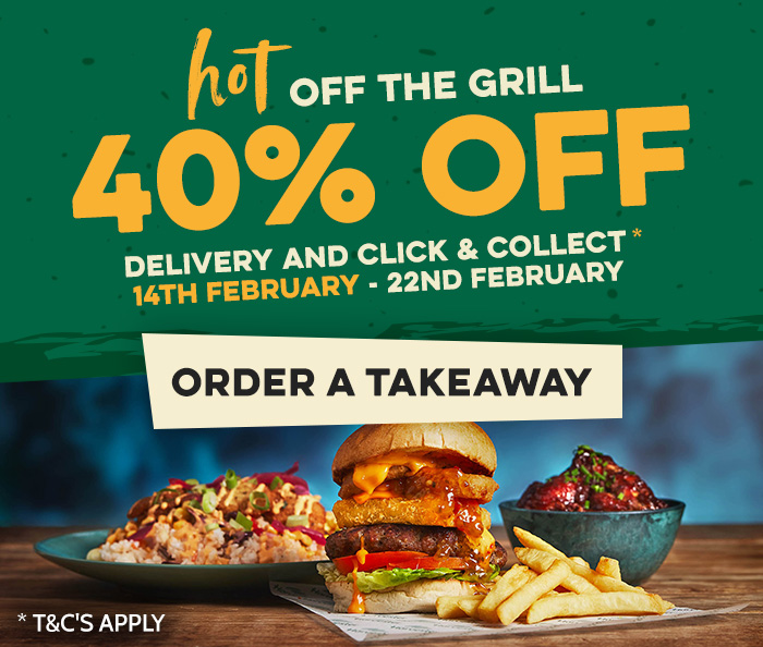 25% off food through Flavour Rewards