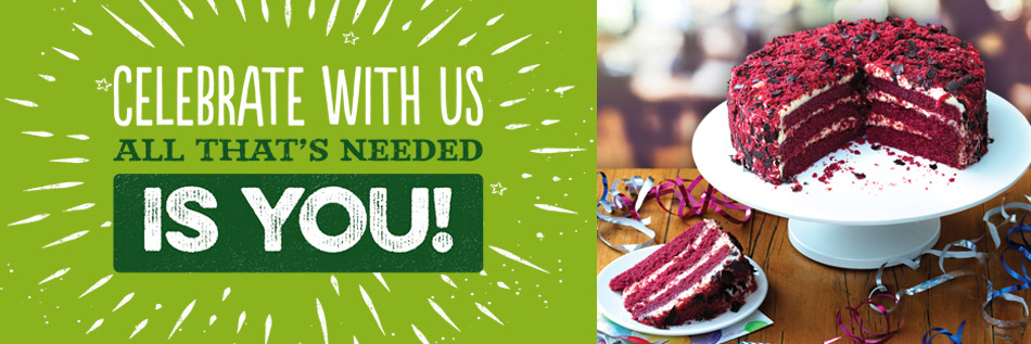 Celebrate at Harvester