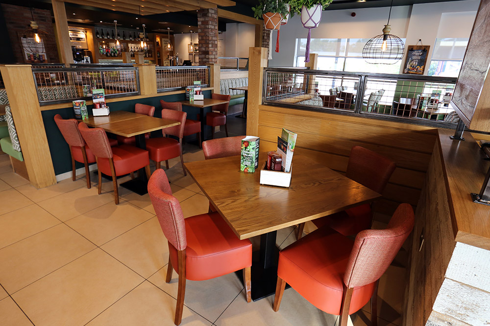 Beer Garden at Harvester Aintree Park
