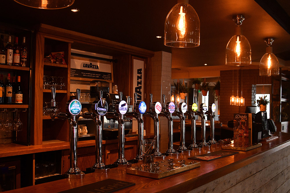 Beer Garden at Harvester Beacon Quay