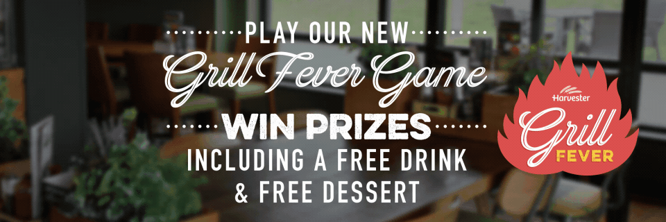 Harvester Grill Fever game